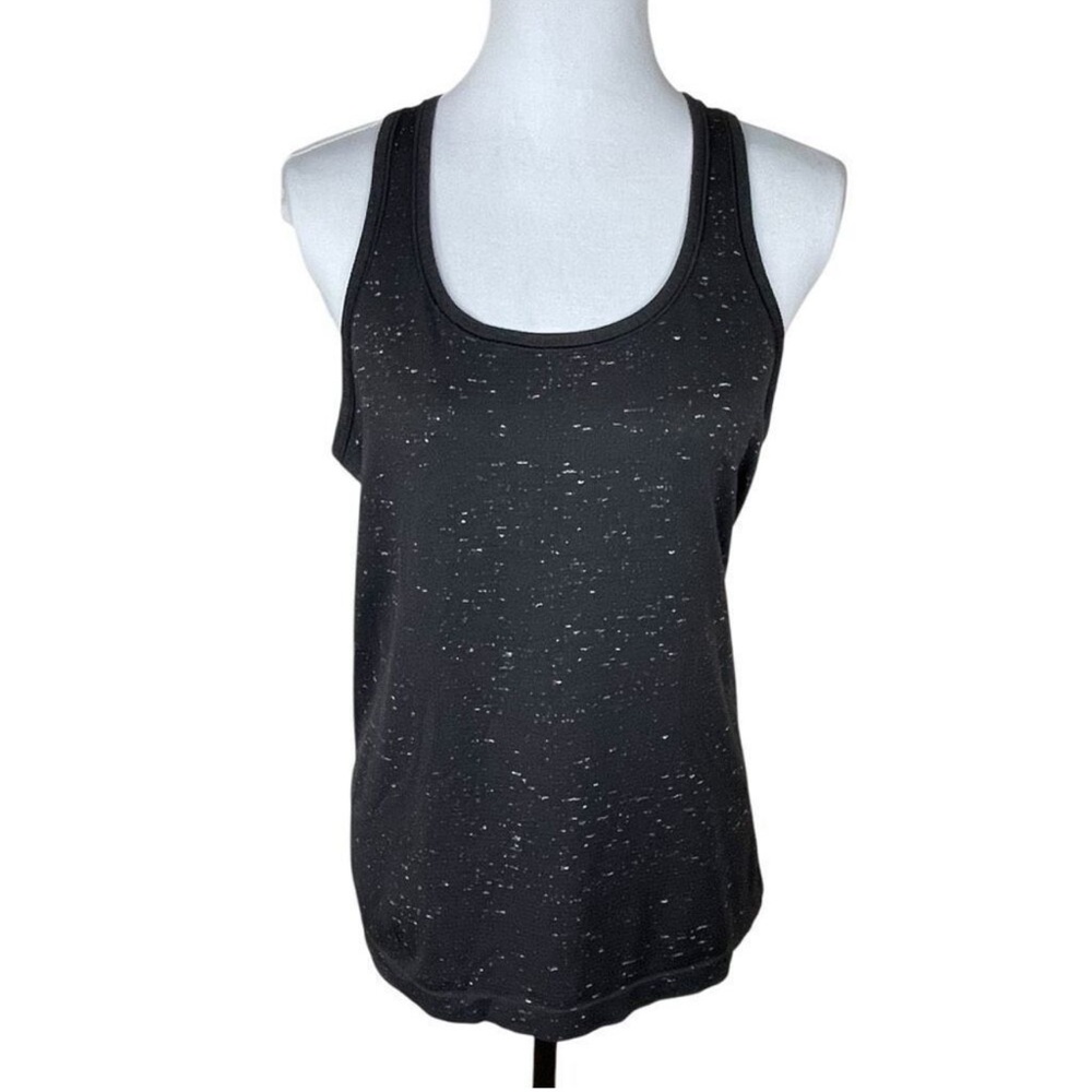 Lululemon Swiftly Tech Racerback Tank in Black With White Dots Color